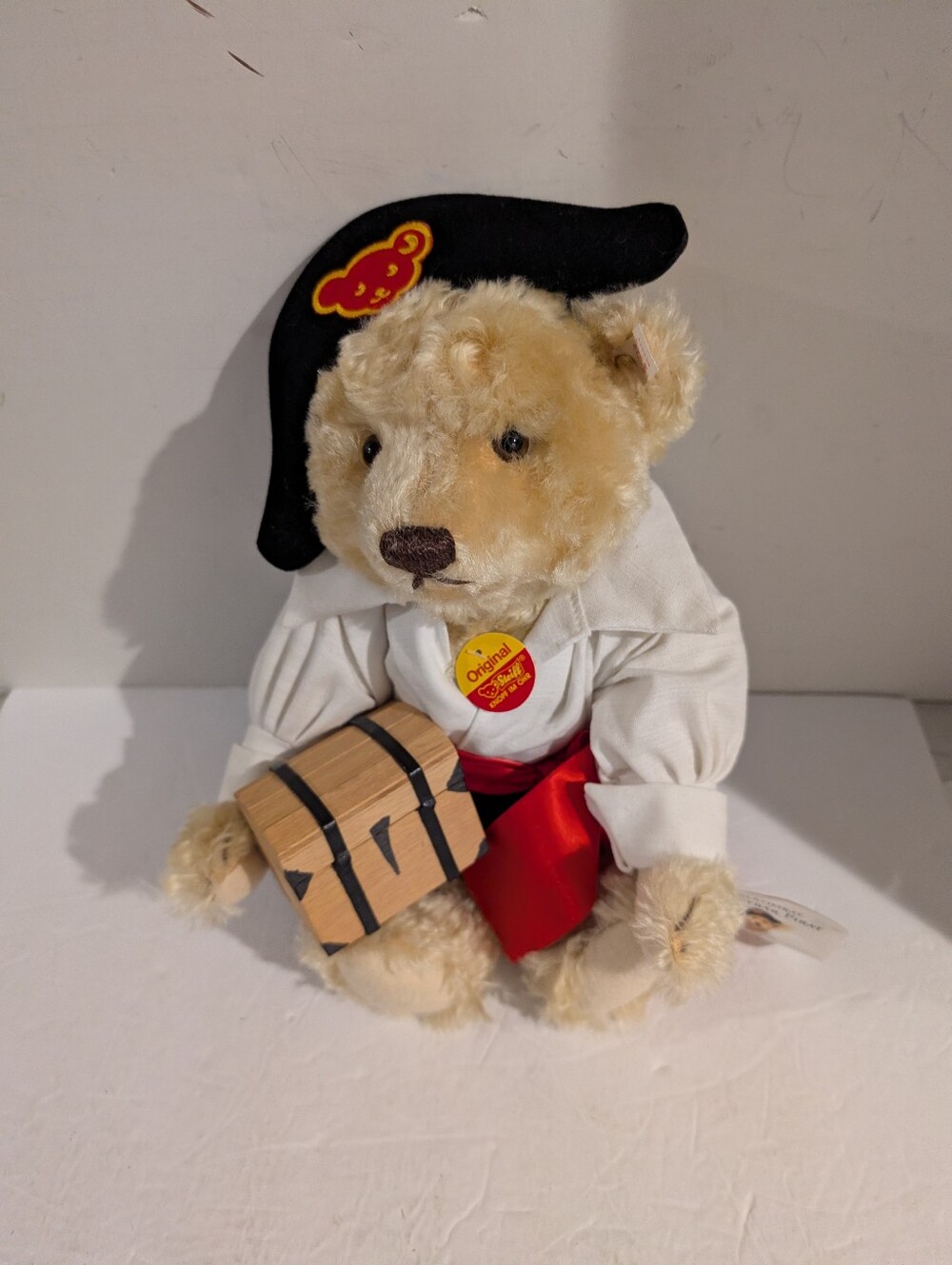 1997 Steiff Pirate Teddy Bear EAN655371 Limited Edition - Picture 10 of 10